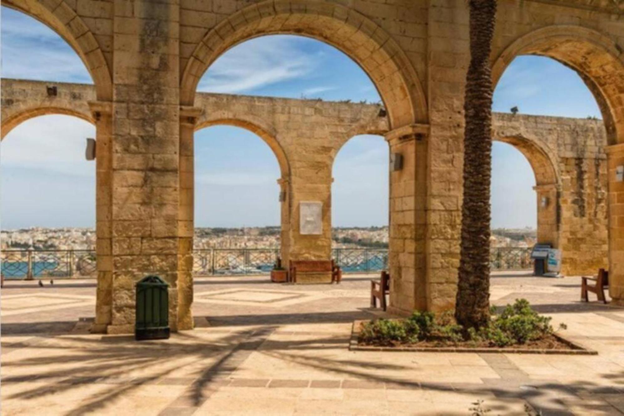 Authentic Gf Apartment With Terrace At The 3 Cities Marina Cospicua Zewnętrze zdjęcie