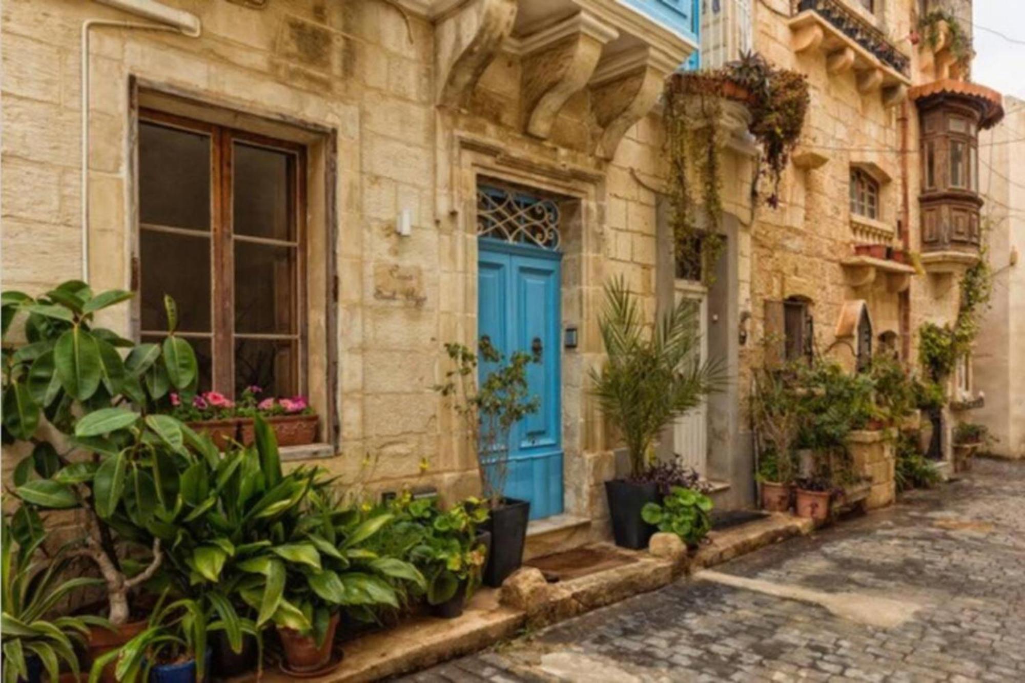 Authentic Gf Apartment With Terrace At The 3 Cities Marina Cospicua Zewnętrze zdjęcie